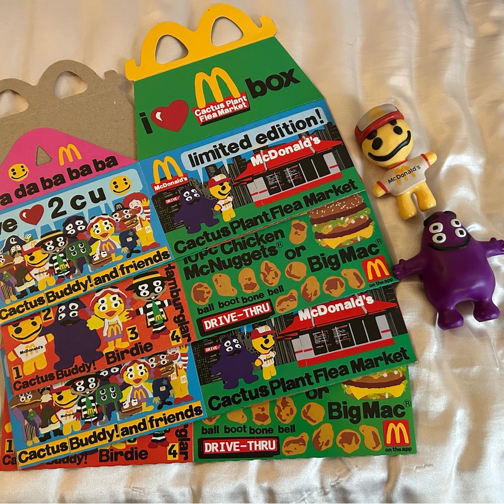 Cactus Plant Flea Market McDonald's Toys